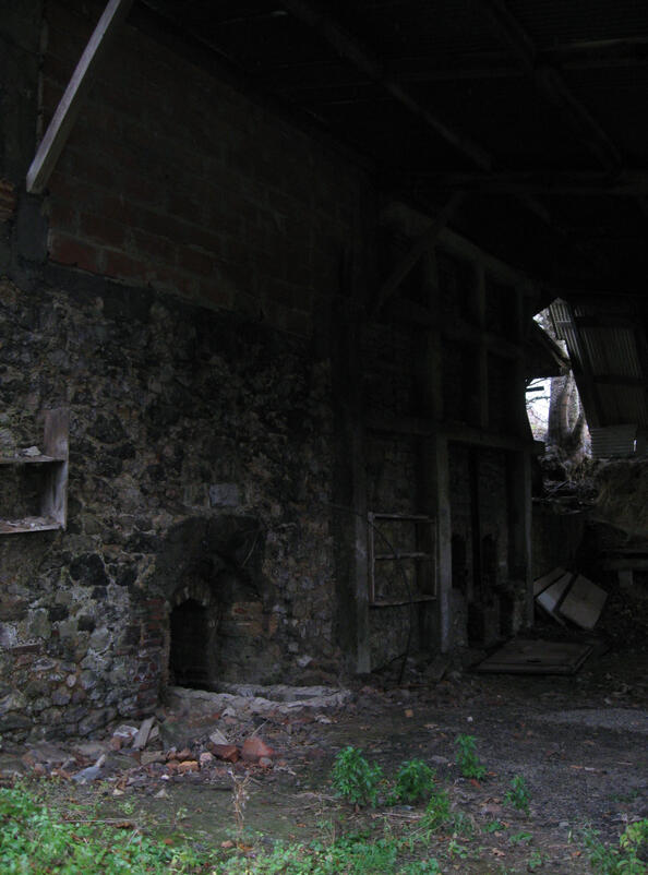 A potter&#39;s kiln in Cagnotte