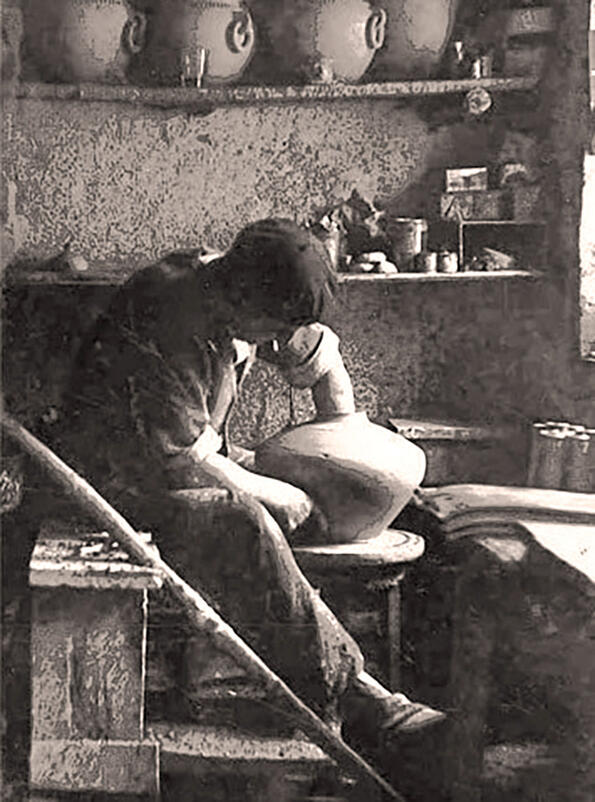 A potter
