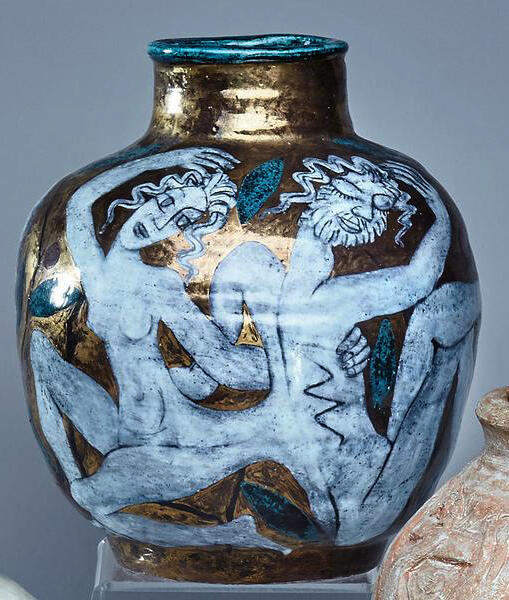 Édouard Cazaux – Vase "La Création"