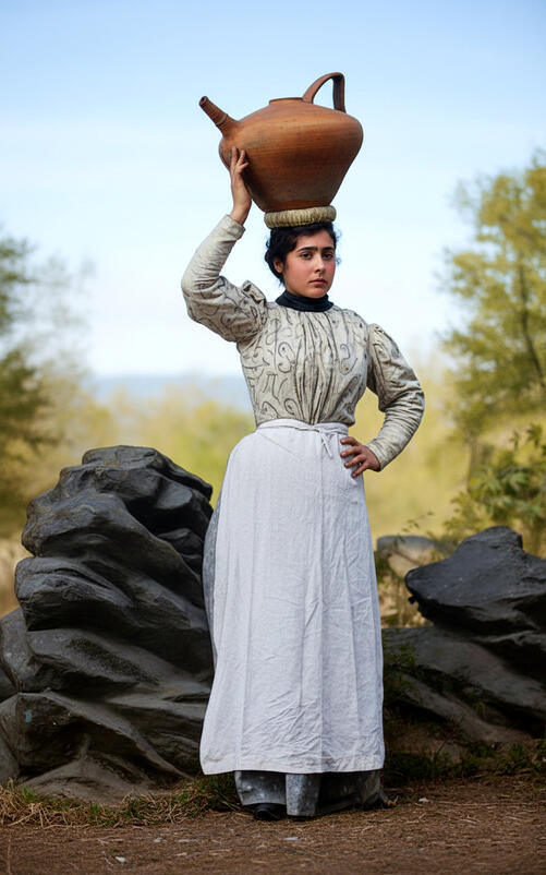 Jeune femme landaise