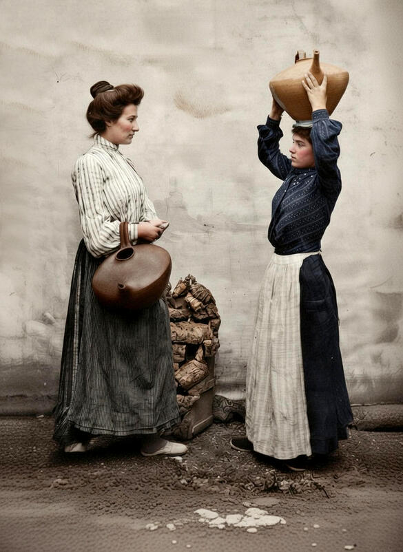 Les deux porteuses d'eau