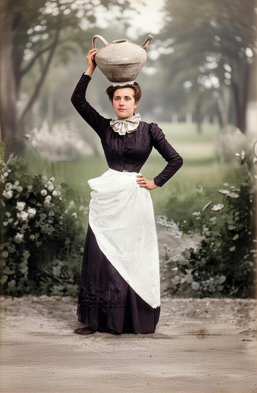 Porteuse d'eau