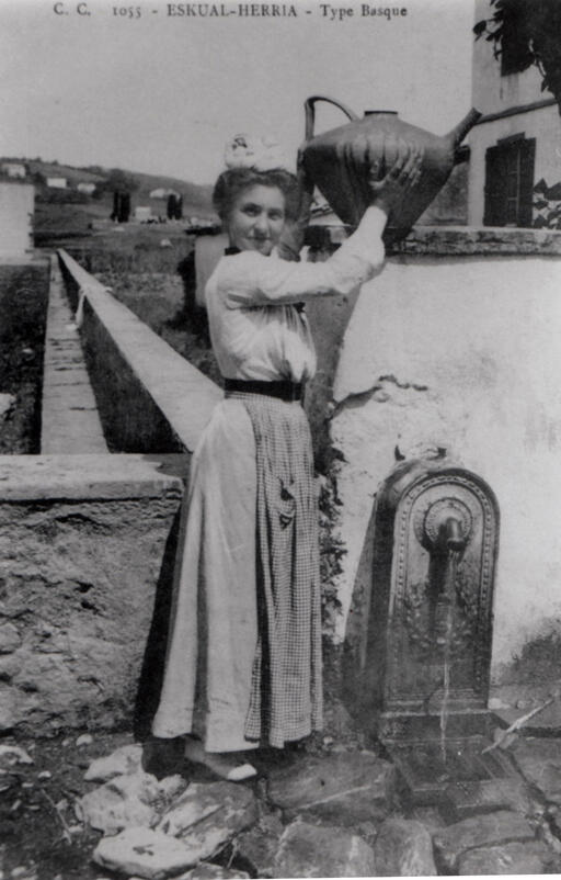 Jeune fille à la fontaine